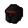 Black med helm