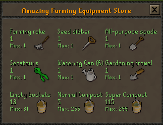Tool leprechaun farming equipment store