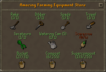 Tool leprechaun farming equipment store