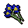 Flowers (blue)