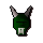 Picture of Green h'ween mask