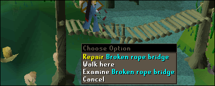 Repair the broken bridge