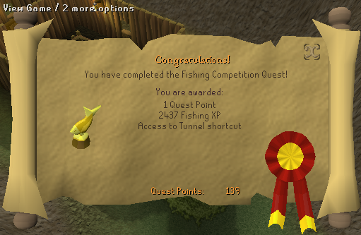 Fishing Contest - Quests ::  RuneScape Help :: The Original RuneScape  Help Site!