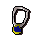 Sapphire amulet