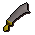 Steel scimitar