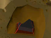 Entrance to TzHaar region from inside the volcano