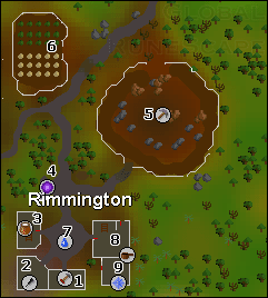 Map of Rimmington